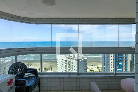 Sacada de apartamento para alugar com 2 quartos, 75m² em Vila Caiçara, Praia Grande