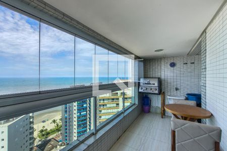 Sacada de apartamento para alugar com 2 quartos, 75m² em Vila Caiçara, Praia Grande