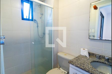 Banheiro da Suíte de apartamento para alugar com 2 quartos, 55m² em Vila da Saúde, São Paulo