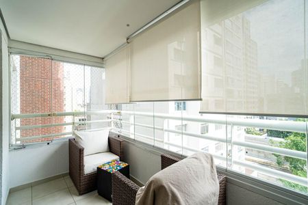Varanda de apartamento para alugar com 1 quarto, 37m² em Bela Vista, São Paulo
