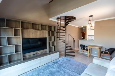 Sala de apartamento para alugar com 1 quarto, 68m² em Cambuí, Campinas