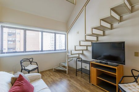 Apartamento para alugar com 39m², 1 quarto e 1 vaga Apartamento para alugar com 39m², 1 quarto e 1 vagaSala