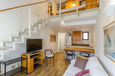 Apartamento para alugar com 39m², 1 quarto e 1 vaga Apartamento para alugar com 39m², 1 quarto e 1 vagaSala