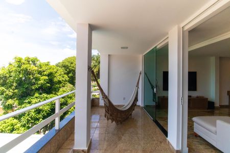 Varanda da Sala de casa de condomínio à venda com 5 quartos, 480m² em São Francisco, Niterói