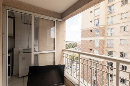 Varanda da Sala de apartamento para alugar com 2 quartos, 60m² em Cidade Industrial, Curitiba