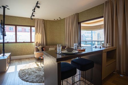 Studio para alugar com 50m², 1 quarto e 2 vagas Studio para alugar com 50m², 1 quarto e 2 vagasSala