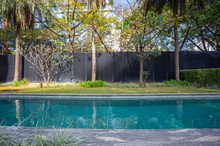 Studio para alugar com 50m², 1 quarto e 2 vagas Studio para alugar com 50m², 1 quarto e 2 vagasÁrea comum - Piscina