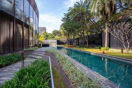 Studio para alugar com 50m², 1 quarto e 2 vagas Studio para alugar com 50m², 1 quarto e 2 vagasÁrea comum - Piscina