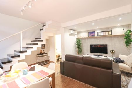 Sala de apartamento à venda com 1 quarto, 84m² em Vila Gertrudes, São Paulo