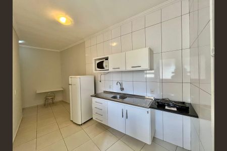 Cozinha de apartamento para alugar com 1 quarto, 45m² em Barão Geraldo, Campinas