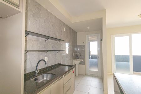 Sala/Cozinha de apartamento à venda com 2 quartos, 57m² em Centro, Canoas