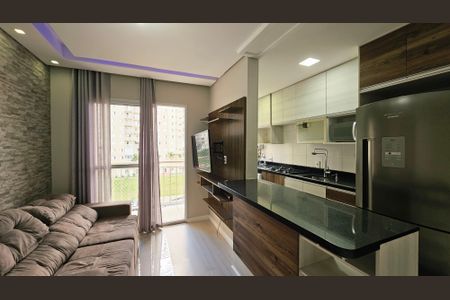 Sala de apartamento para alugar com 2 quartos, 50m² em Vila Nambi, Jundiaí