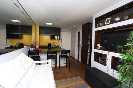 Sala de kitnet/studio para alugar com 1 quarto, 38m² em Jardim Ampliação, São Paulo