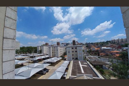 Vista da Sala de apartamento à venda com 2 quartos, 50m² em Loteamento Parque São Martinho, Campinas