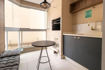 Varanda da Sala de apartamento para alugar com 2 quartos, 60m² em Bacacheri, Curitiba
