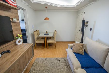 Sala de apartamento para alugar com 3 quartos, 58m² em Santa Amélia, Belo Horizonte
