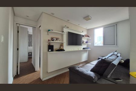 Sala de apartamento à venda com 2 quartos, 59m² em Parque João Ramalho, Santo André