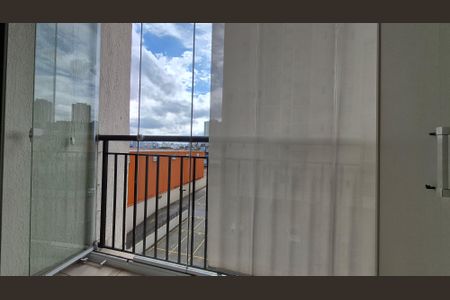 Varanda Sala de apartamento à venda com 2 quartos, 59m² em Parque João Ramalho, Santo André
