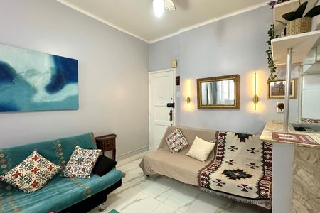 Sala de apartamento para alugar com 1 quarto, 40m² em Leme, Rio de Janeiro