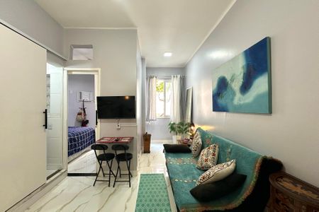 Sala de apartamento para alugar com 1 quarto, 40m² em Leme, Rio de Janeiro