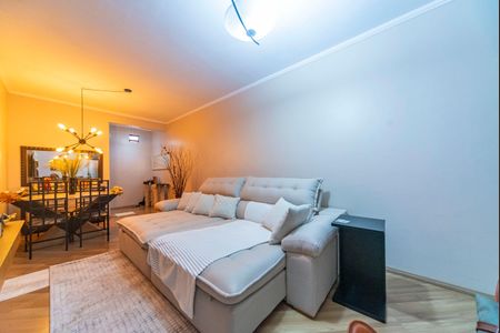 Sala de apartamento à venda com 3 quartos, 95m² em Vila Leopoldina, Santo André