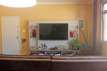 Sala de apartamento para alugar com 3 quartos, 100m² em Ponta da Praia, Santos