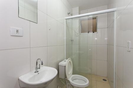 Banheiro de kitnet/studio para alugar com 1 quarto, 20m² em Vila Prudente, São Paulo