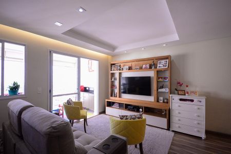 Sala de apartamento à venda com 2 quartos, 81m² em Vila Brasílio Machado, São Paulo