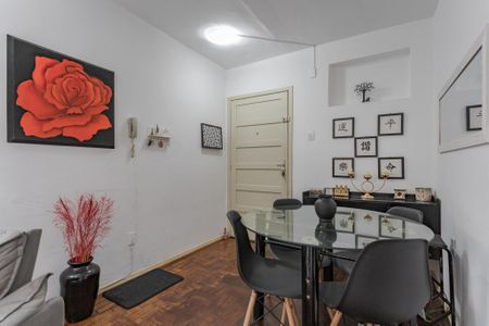 Sala de apartamento à venda com 1 quarto, 51m² em São Sebastião, Porto Alegre