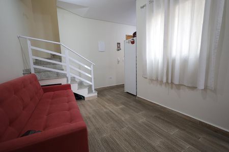 Sala de apartamento para alugar com 2 quartos, 85m² em Jardim Irene, Santo André