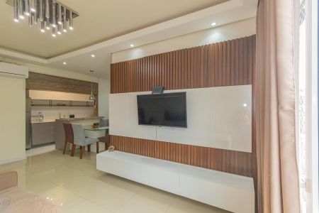 Sala de apartamento para alugar com 3 quartos, 100m² em Marechal Rondon, Canoas