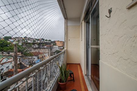 Sala Varanda de apartamento à venda com 3 quartos, 105m² em São Cristóvão, Rio de Janeiro