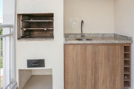 Varanda Gourmet de apartamento para alugar com 1 quarto, 65m² em Barra Funda, São Paulo