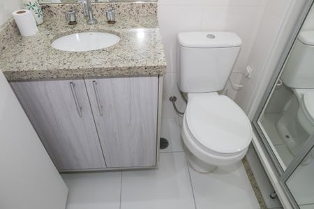 Lavabo de apartamento para alugar com 1 quarto, 65m² em Barra Funda, São Paulo