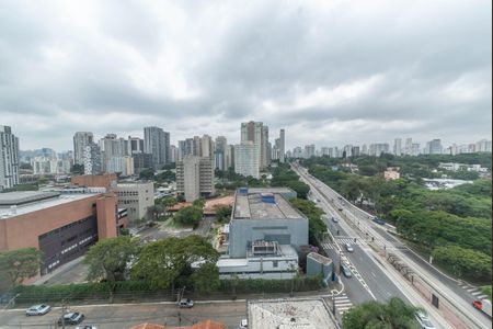 Vista da Sala de apartamento para alugar com 2 quartos, 84m² em Santo Amaro, São Paulo