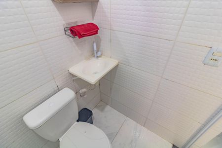 Banheiro de kitnet/studio à venda com 1 quarto, 22m² em Jardim Oriental, São Paulo