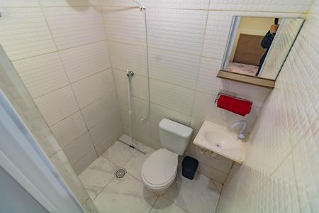 Banheiro de kitnet/studio à venda com 1 quarto, 22m² em Jardim Oriental, São Paulo