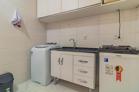 Cozinha e Área de Serviço de kitnet/studio à venda com 1 quarto, 22m² em Jardim Oriental, São Paulo