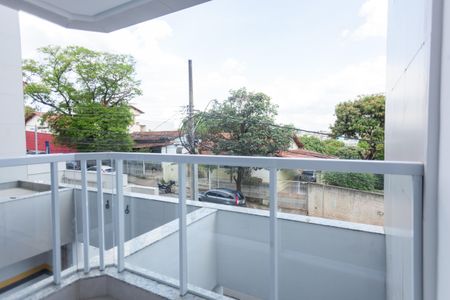 Varanda da Sala/Cozinha de apartamento à venda com 2 quartos, 130m² em Centro, Contagem