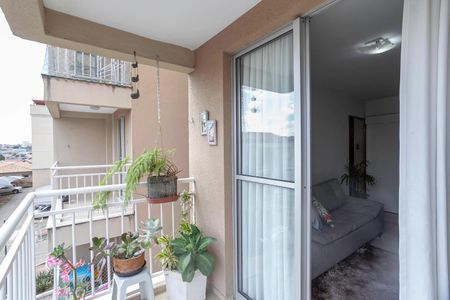 Varanda da sala de apartamento para alugar com 3 quartos, 78m² em Venda Nova, Belo Horizonte