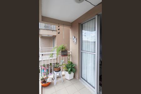 Varanda da sala de apartamento para alugar com 3 quartos, 78m² em Venda Nova, Belo Horizonte