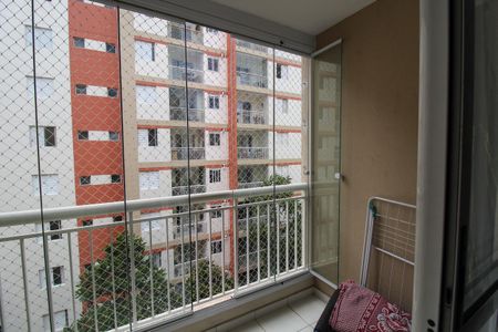 Varanda da Sala de apartamento para alugar com 2 quartos, 64m² em Vila Nova Alba, São Paulo