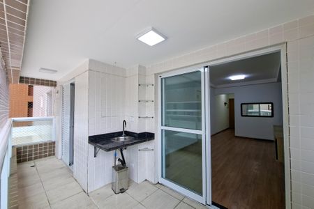 Varanda de apartamento para alugar com 2 quartos, 74m² em Canto do Forte, Praia Grande