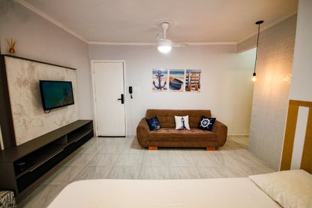 Studio de kitnet/studio para alugar com 1 quarto, 45m² em Boqueirão, Praia Grande