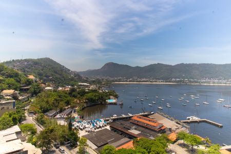 Vista da Sala de apartamento à venda com 1 quarto, 51m² em São Francisco, Niterói