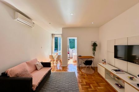 Sala de apartamento à venda com 1 quarto, 43m² em Catete, Rio de Janeiro