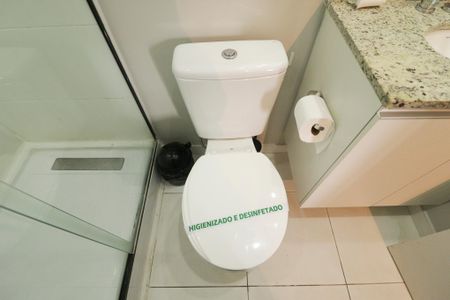 Studio para alugar com 40m², 0 quarto e 1 vaga Studio para alugar com 40m², 0 quarto e 1 vagaBanheiro