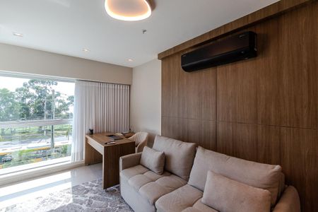 Sala/Cozinha de kitnet/studio para alugar com 1 quarto, 43m² em Cristal, Porto Alegre