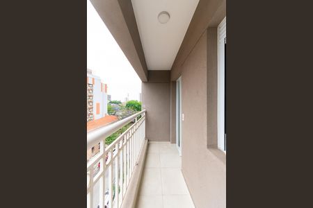 Varanda da Sala de apartamento para alugar com 1 quarto, 41m² em Parque da Vila Prudente, São Paulo