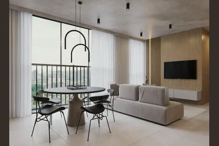 Apartamento à venda com 93m², 1 quarto e 1 vaga